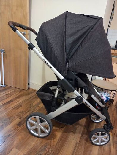 Buggy Dark Grey - ABC Design Salsa 4 (2-in-1 Travel System)