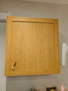 2 x Besta IKEA shelves with doors