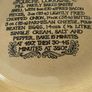 Vintage Moira Pottery England Quiche Lorraine Stoneware Pie Dish with Recipe - 27 cm diameter, 4 cm diameter high Image 2