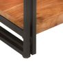 3-Tier Bookcase 140x30x80 cm Solid Acacia Wood Image 4
