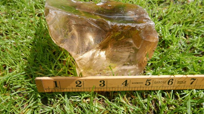 Natural Golden Andara Crystal 5,103 kg