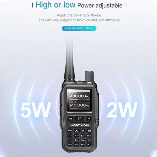 Baofeng UV 5R Mini Walkie Talkie Bluetooth Programming Frequency Dual PTT Band Type-C AM FM Ham 2 Way Radio For Hiking
