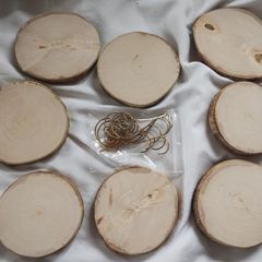 8 Sycamore Blanks with Hangers (25334)