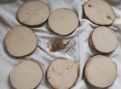 8 Sycamore Blanks with Hangers (25334)