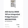 integrated Fridge / freezer Image 3