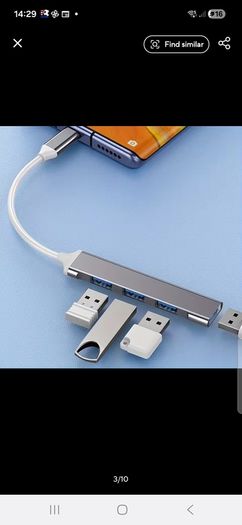 4 Port USB Adapters