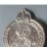 Sterling Silver Coronation Spoon 1927 Birmingham, Edward VII Enamel Image 6