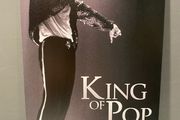 Michael Jackson Tin Metal Sign