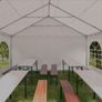 Heavy duty marquee 6m x 4m Image 3
