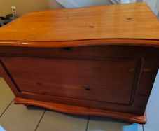 Wooden storage box