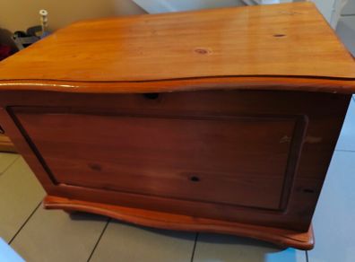 Wooden storage box