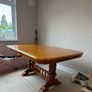 Wooden extendable dining table Image 2