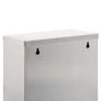 Recycle Dustbin Silver Stainless Steel 24 L Image 5