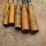5 bevel edge chisels, Marples & Sorby Image 2