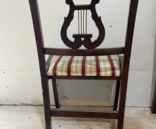 4 lyre back chairs