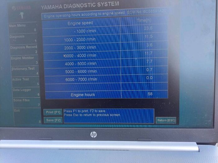 Yamaha 60hp 2022y