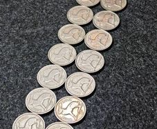Irish Eire Threepence Leat Reul hare collection FULL DATE RUN 1942 to 1968.