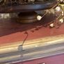 Hare in wooden etagere with metal sign  felt eggs etc Image 3
