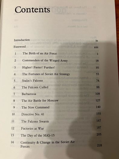 Military book: 'The Soviet Air Force Since 1918'