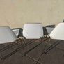 6 IKEA Vilmar stackable chairs - white Image 6