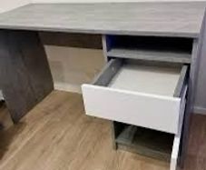 Grey Vanity Study Desk