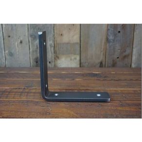 Brackets L-Shaped Silver