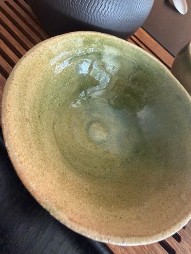 Handcrafted Matcha tea cup