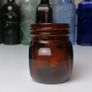 71 - Vintage 4oz Marmite Dark Brown Glass Jar Image 4