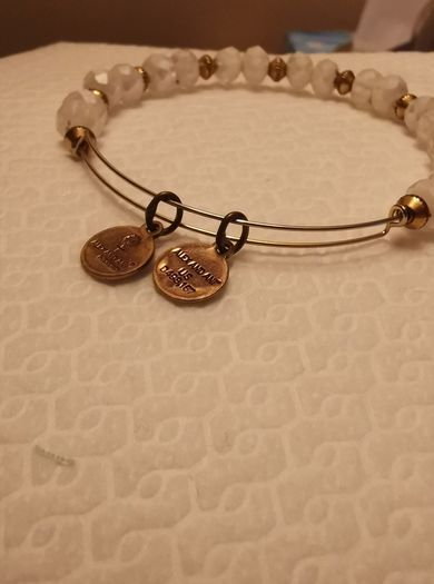 Alex and Ani Bracelet - White Beads