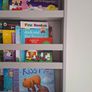 Kids grey book shelf case Image 5