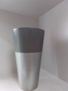 Grey & Silver Dutch Vase