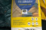 Weberset Slow Set SPF 20kg White Tile Adhesive