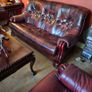Three Piece Leather  Suite 3+1+1. Image 8