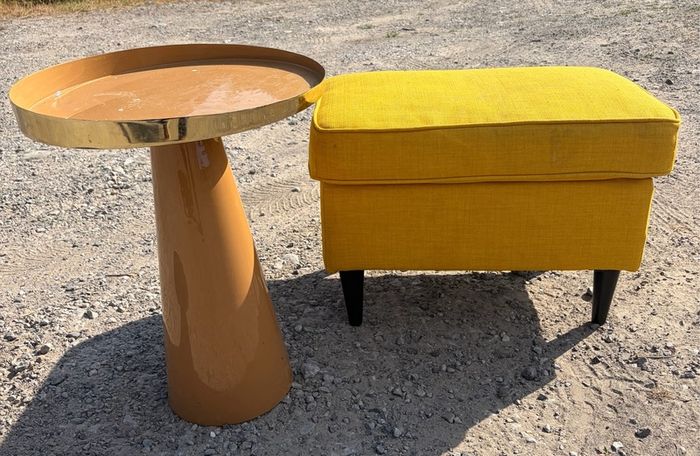 Living room Furniture Collection: Footstools, Side Tables & Lamp