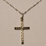 2 cross pendants in 9ct gold Image 2