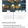 MOES Wireless Light Switch Kit, Kinetic Switch, No Wiring No Battery Easy Installing, Outdoor Remote Control Image 8
