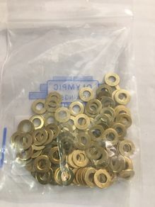 M4 Brass Washers Quantity 100