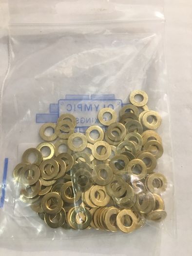 M4 Brass Washers Quantity 100