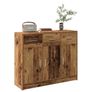 Sideboard Old Wood 91x28x75 cm Engineered Wood Image 2
