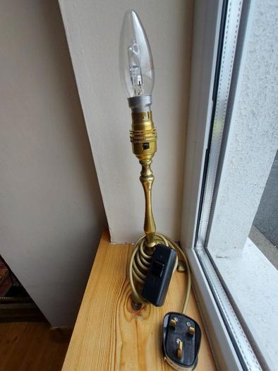 Vintage Brass Pullman Lamp
