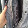 Grey "FranStyle" Trench Coat  size 10/12 Image 8