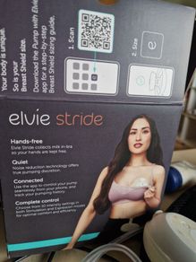 Elvie stride hands free breast pump