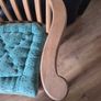Stunning high back Wooden Armchairs Image 3