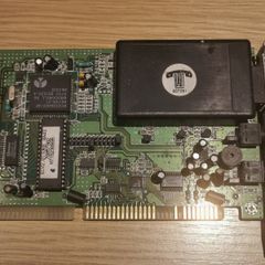 Vintage PCI phone modem 1990s dialup dial up