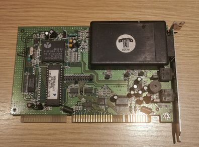 Vintage PCI phone modem 1990s dialup dial up