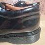 Mens Solovair 1462 Gibson Hi Shine 4 Eyelet Lace Up Work Shoes Size Uk 10  Dr Martens Black Leather Image 9