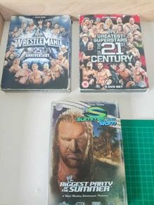 WWE DVD Bundle WrestleMania / Greatest Superstars / SummerSlam