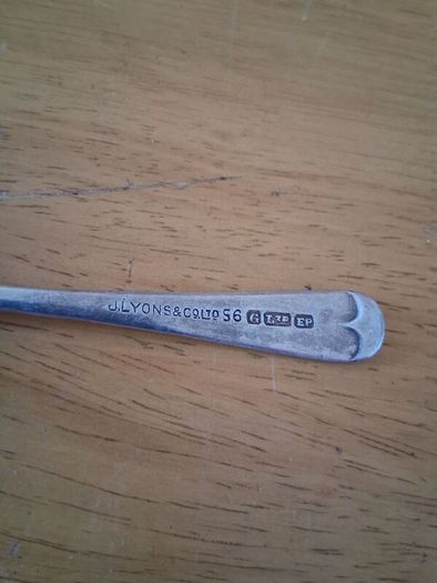 J.Lyons Tea branded teaspoon c1920s