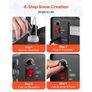 Snow Machine, Powerful 650W Handheld/Hanging Fake Snow Maker, Snowflake Making Machine with Portable Handle, Outdoor & Indoor Artificial Snowflake Maker for Holidays DJ Parties Christmas Decor Image 4