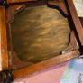 Antique  chair and side table Image 5